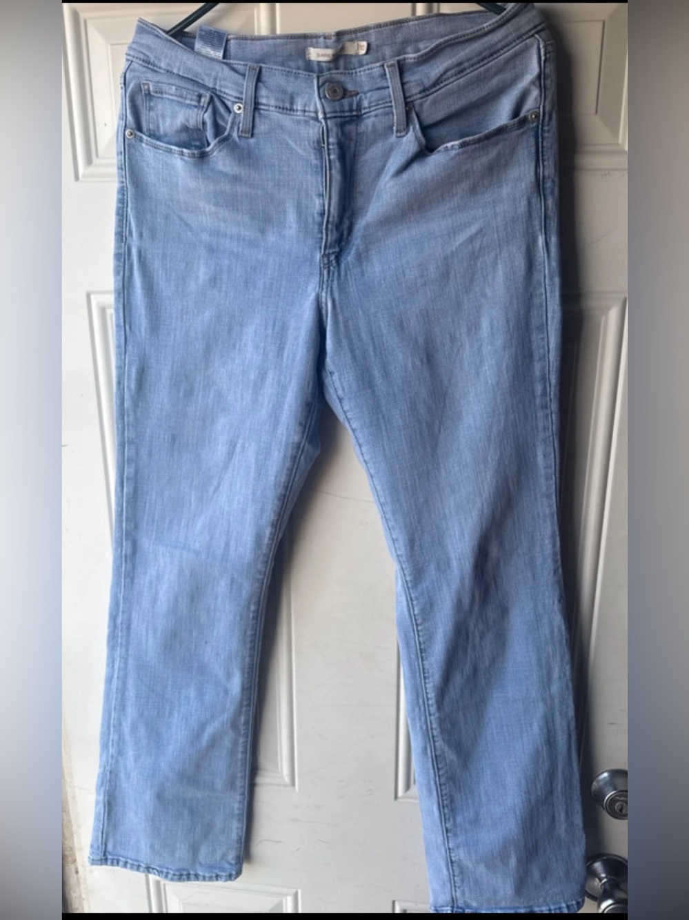 Levi's Light Blue Straight-Leg Women's Jeans